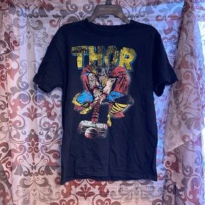 Marvel Black The Mighty Thor Tee Shirt